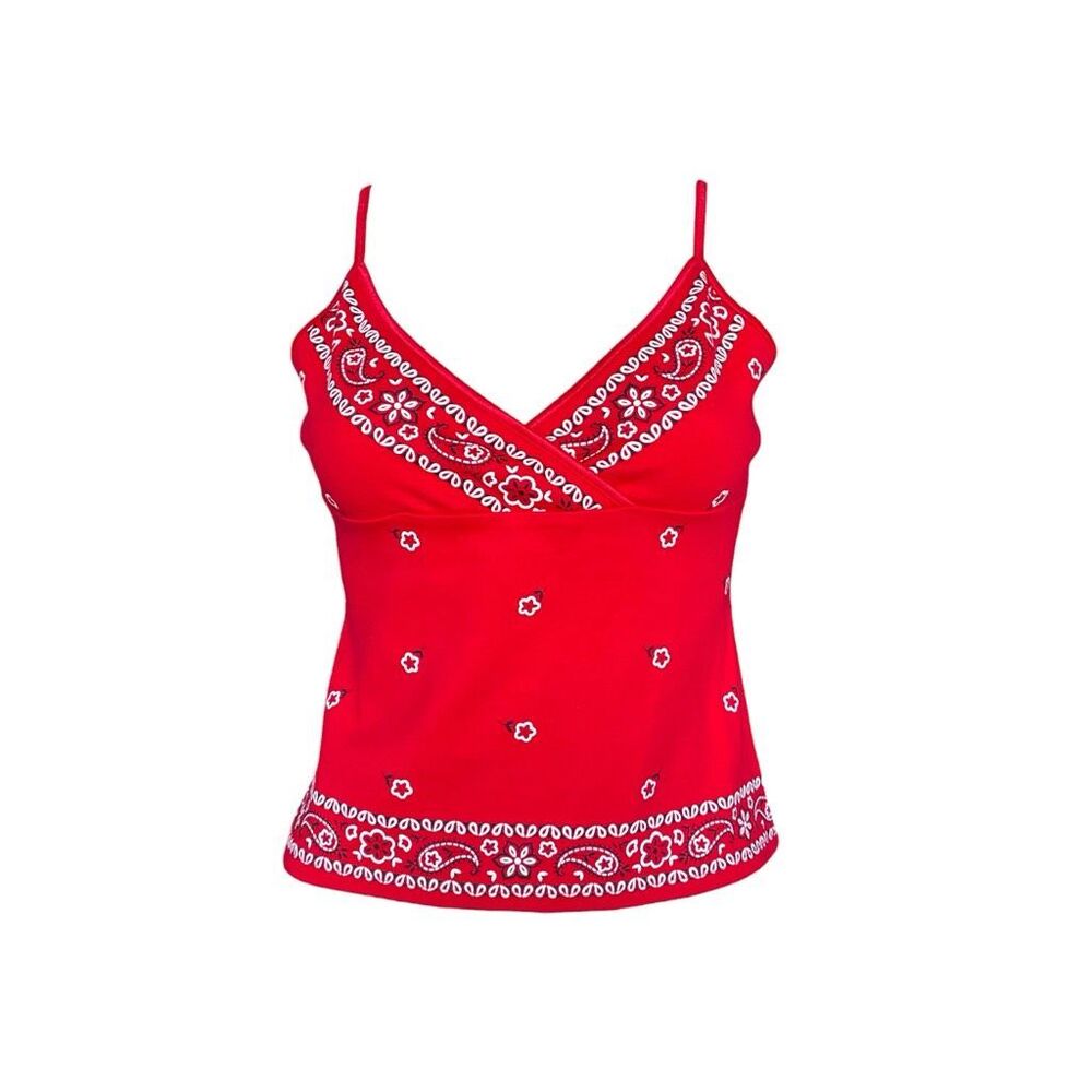 vintage 90s boho fairycore tank top